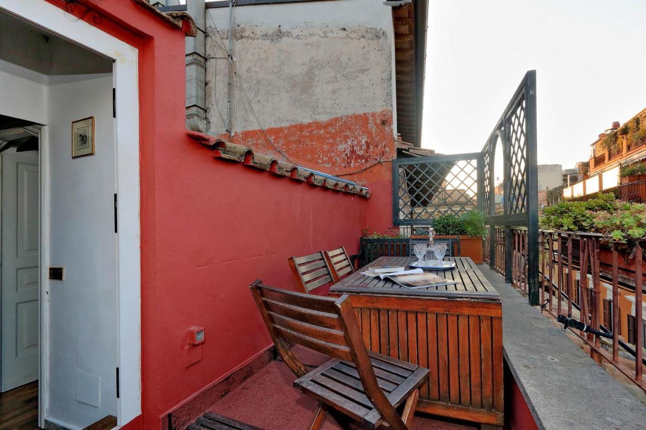 Apartmán Two Private Terraces - Casa Tappero Merlo Řím Exteriér fotografie