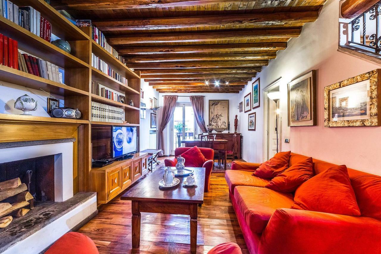 Apartmán Two Private Terraces - Casa Tappero Merlo Řím Exteriér fotografie